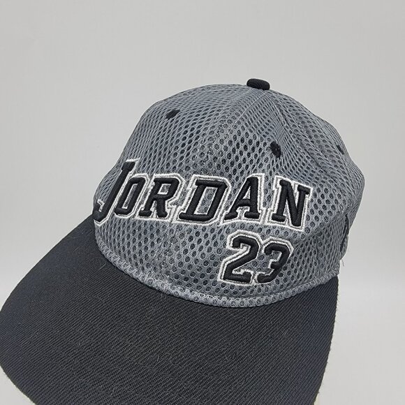 Jordan 23 Jumpman Youth Snapback‎ Hat Gray Black - Picture 2 of 7